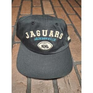 Vintage Jacksonville Jaguars Hat Cap Men’s Black Strapback Pro Line NFL Puma